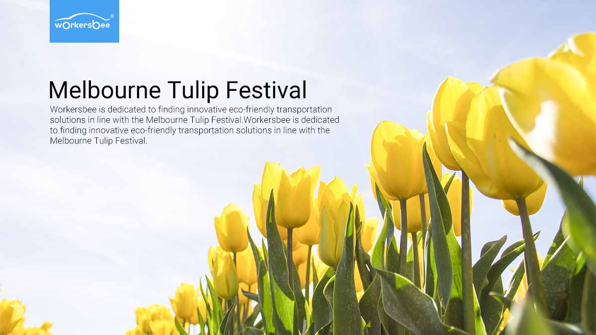 Workersbee widmet sich der Suche nach innovativen umweltfreundlichen Transportlösungen im Rahmen des Melbourne Tulip Festivals