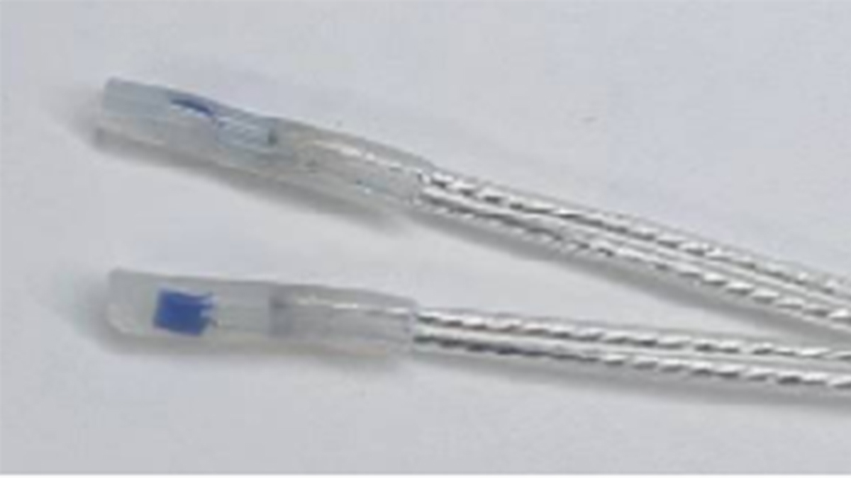 EV charging connector temperature sensor