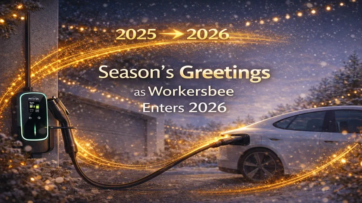 Herzliche Weihnachtsgrüße zum Start von Workersbee ins Jahr 2026