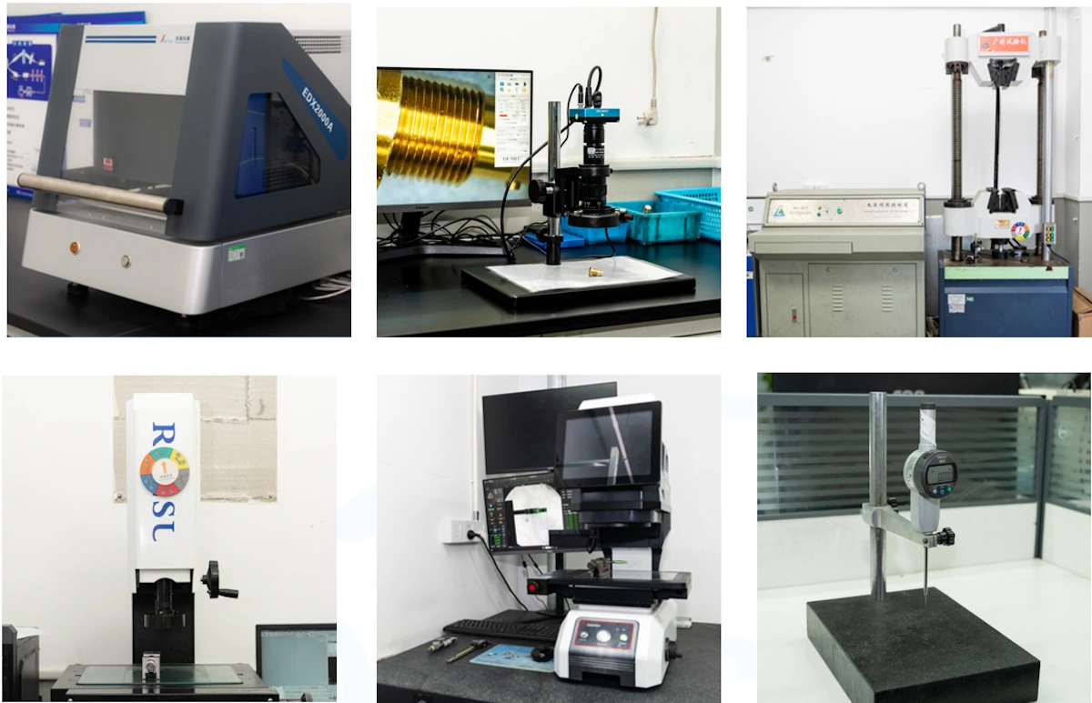 Flash measurement system used for fast dimensional inspection of precision machined parts