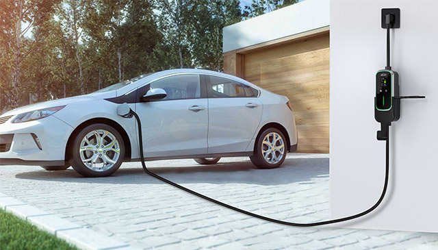 Tragbares Ladegerät für Elektrofahrzeuge